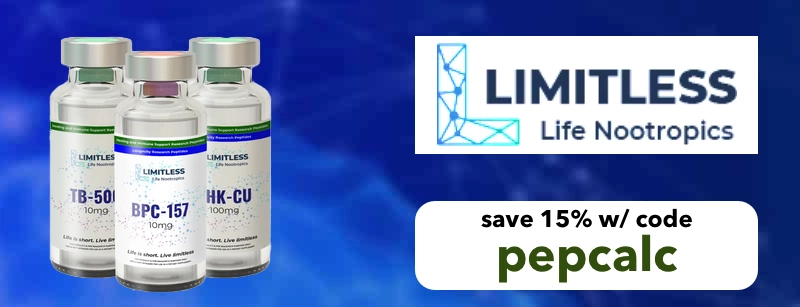 Visit Limitless Life Nootropics for high-quality therapeutic research peptides
